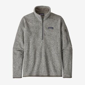 Patagonia “Better Sweater” Gray Fleece Quarter Zip